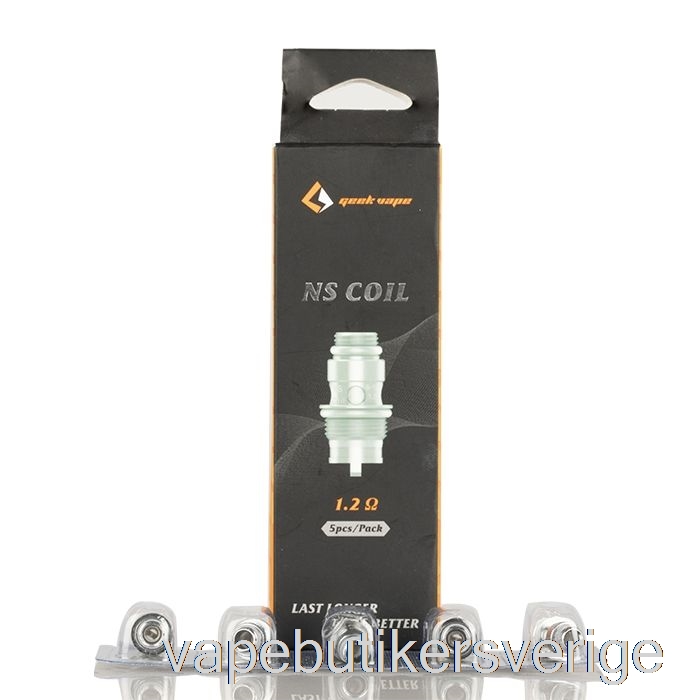 Vape Sverige Geek Vape Ns Utbytesspolar 1,2ohm Ns Ss316l Coils